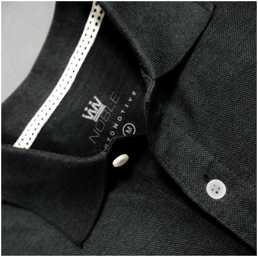 M600CLO65-69 - Noble Mens Works Polo Shirt-Long Sleeved