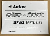 A075T0325Z - Elite/Eclat Service Parts List