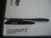 D100M0197F - Wiper Arm & Foil LH LHD