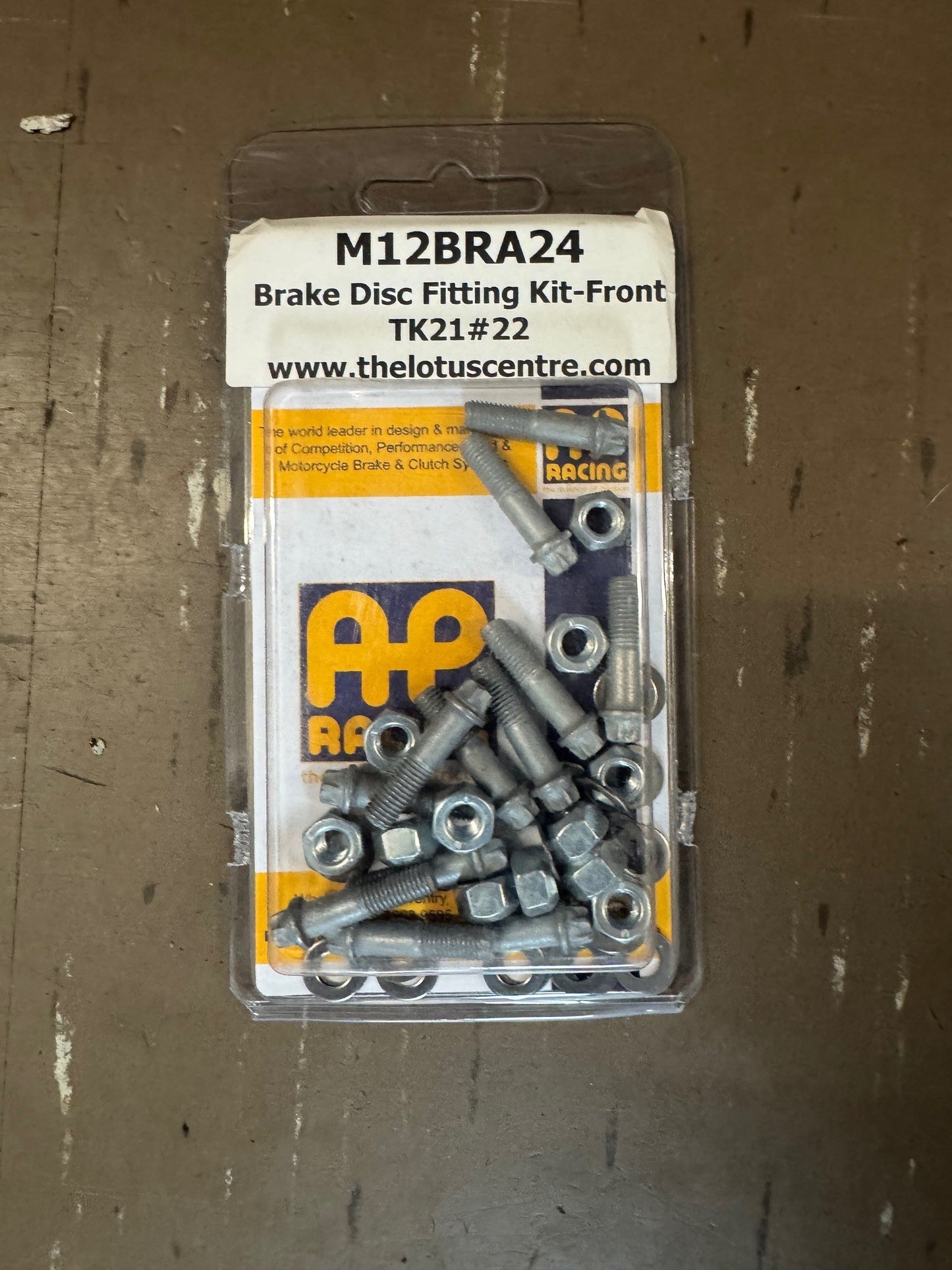 M12BRA24 - Brake Disc Fitting Kit