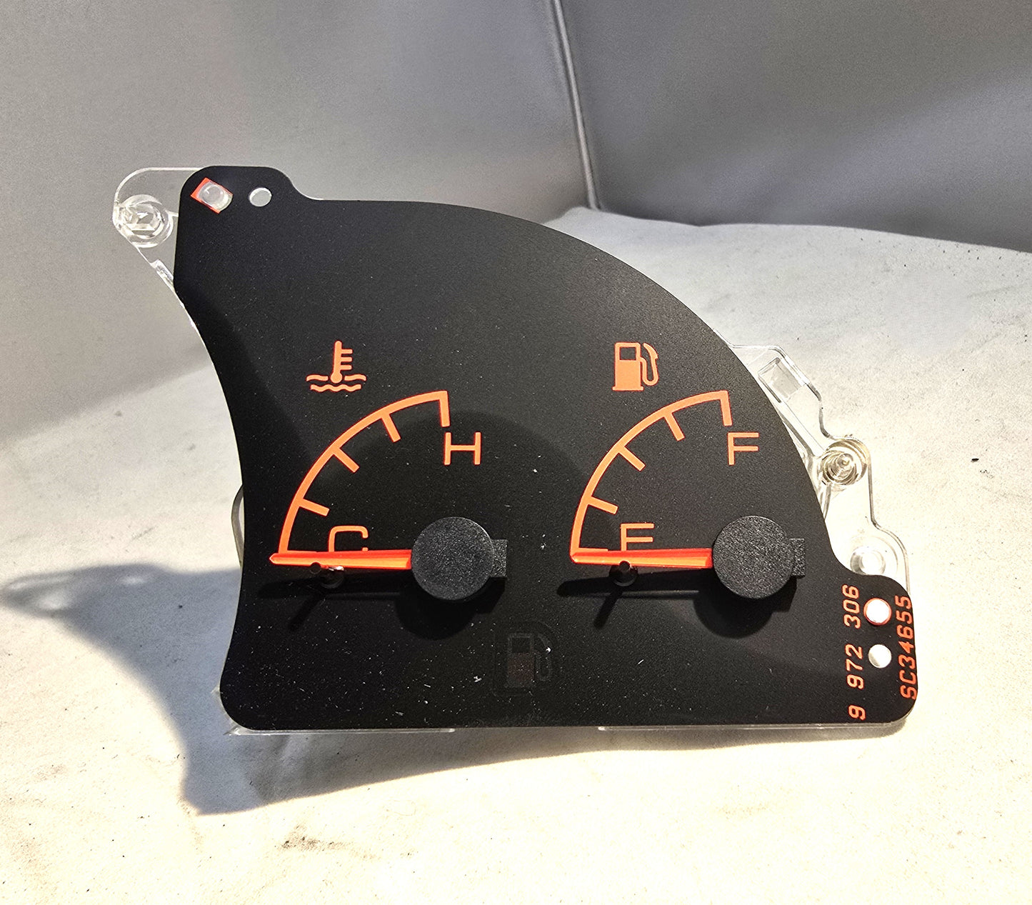 A100N0006S - Fuel/Temprature Guage-Dual Fuel