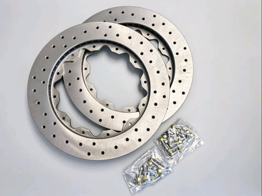 A082J6190R - Brake Disc Rotors-Rear inc Bolt Kit #