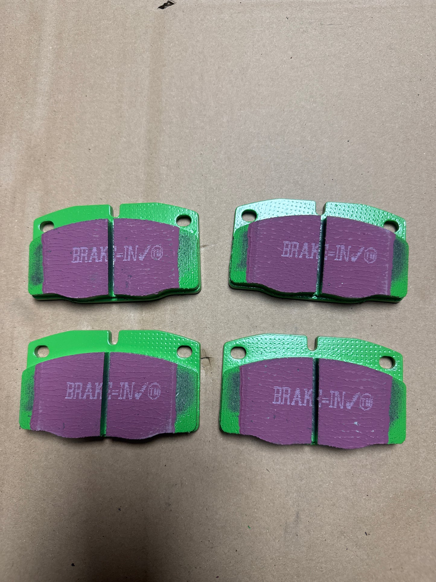 DP2325 - Front Brake Pad Set-EBC Greenstuff