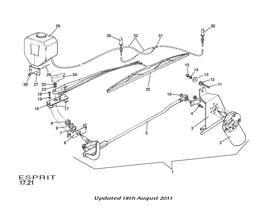B079M6015J - Wiper Blade + Pin Kit