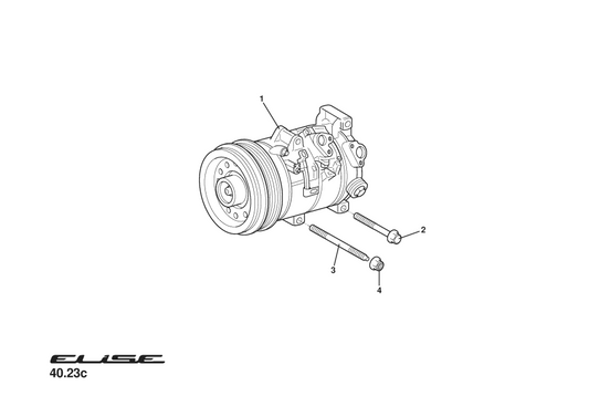 A120E7222S - ELISE A/C Compressor