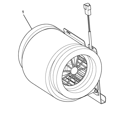 B117P0163F - BLOWER MOTOR (LESS RESISTOR)