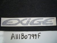 A111B0799F - Decal 'EXIGE' [Charcoal]