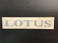 A111U0224F - Decal 'LOTUS' [Gunmetal]