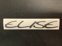 A111U0226F - Decal 'ELISE' [Gunmetal]