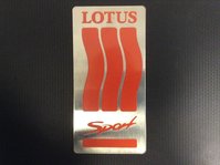 B910E2623F - Name Plate-Chargecooler 'Lotus Sport'
