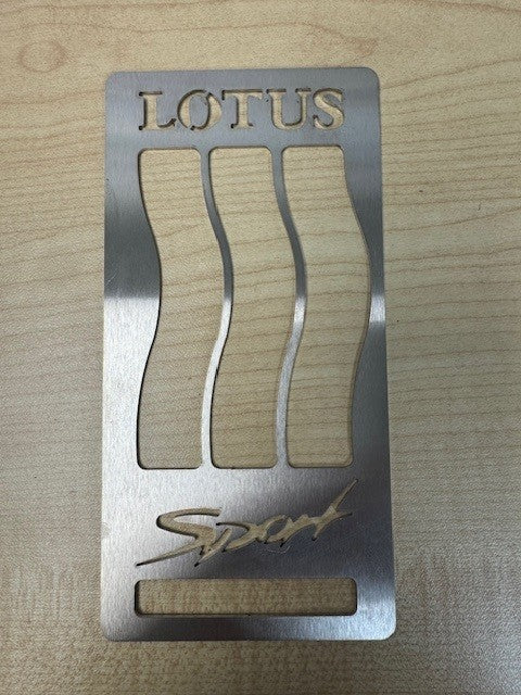 B910E2623R - Charge cooler plate 'Lotus Sport'