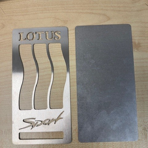 B910E2623R - Charge cooler plate 'Lotus Sport'