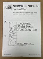 C082T0327J - Service Notes-Section EMG-MPFI