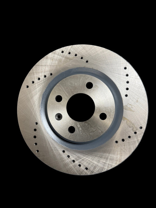 D117J0031R - Brake Disc Cross Drilled Pair
