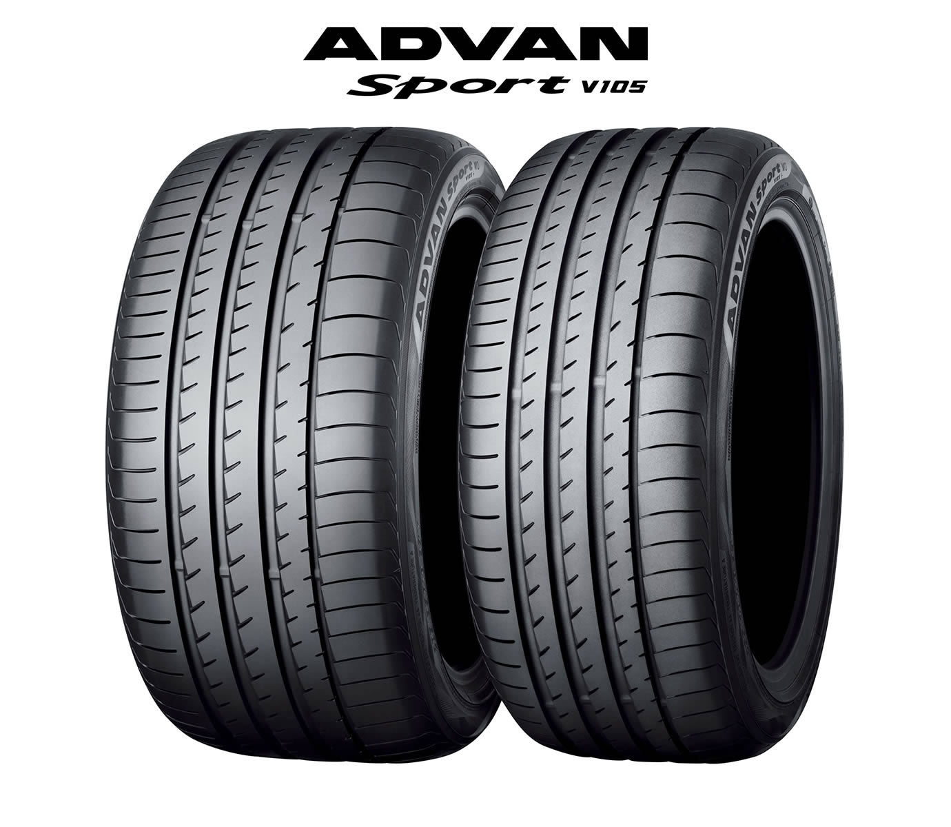 1955016/2254517V105SET - Tyre Set Yokohama Advan V105 MO