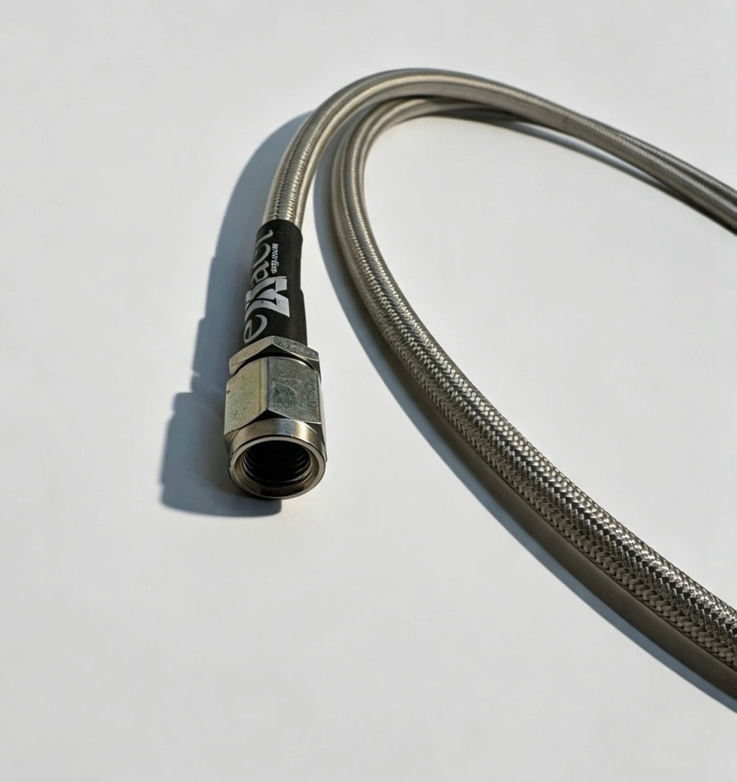 M12BRA40 - Braided Brake Hose-Rear LH #