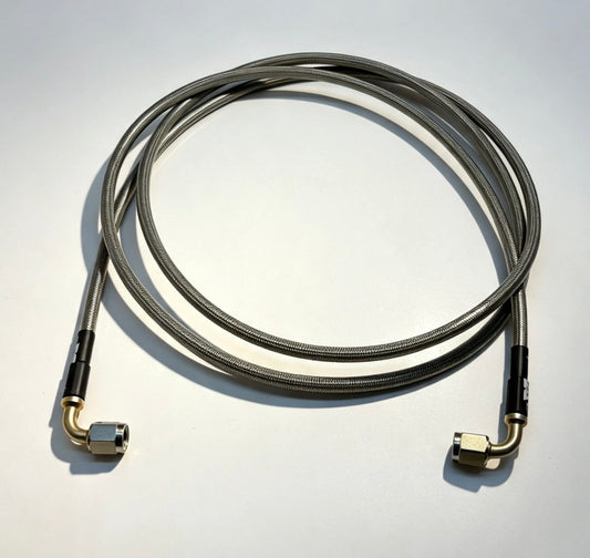 M12BRA41 - Braided Brake Hose-Rear RH #