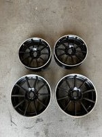 A147G0008/0009F - Ten Spoke Forged Black Alloys