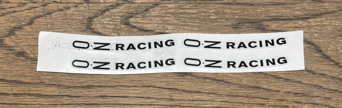 OZRACINGDECAL - Decal 'OZ Racing' [Set of 4]