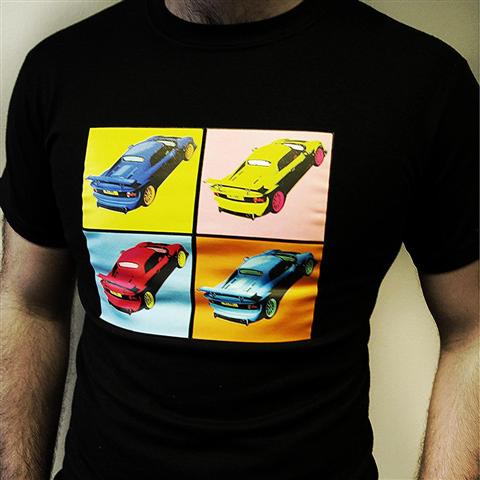 M600ACCESS70 - T-Shirt-Andy Warhol Style [Medium/Black]