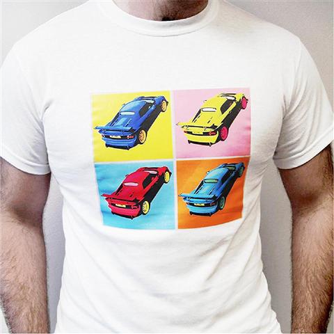 M600ACCESS70 - T-Shirt-Andy Warhol Style [Medium/Black]